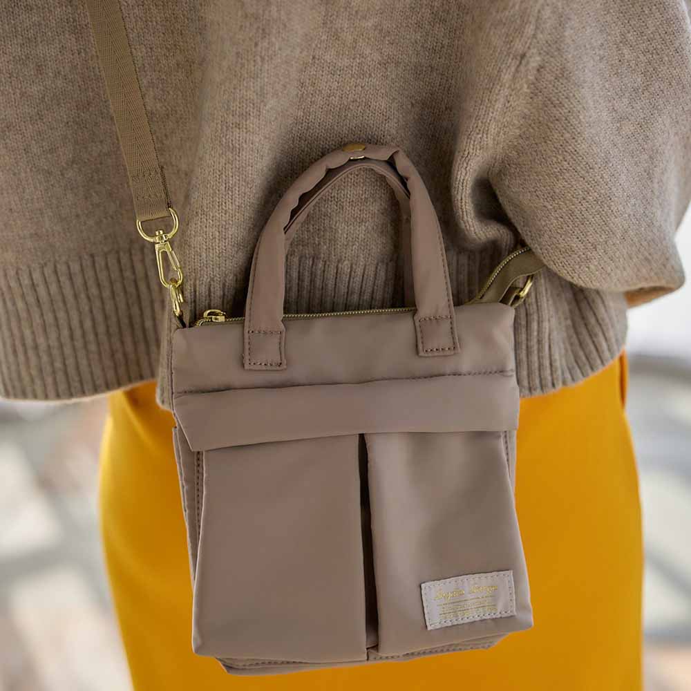 2WAY Mini Helmet Bag Gray 0114