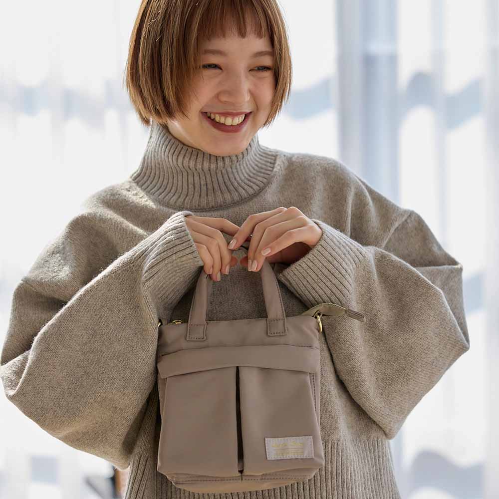 2WAY Mini Helmet Bag Gray 0114