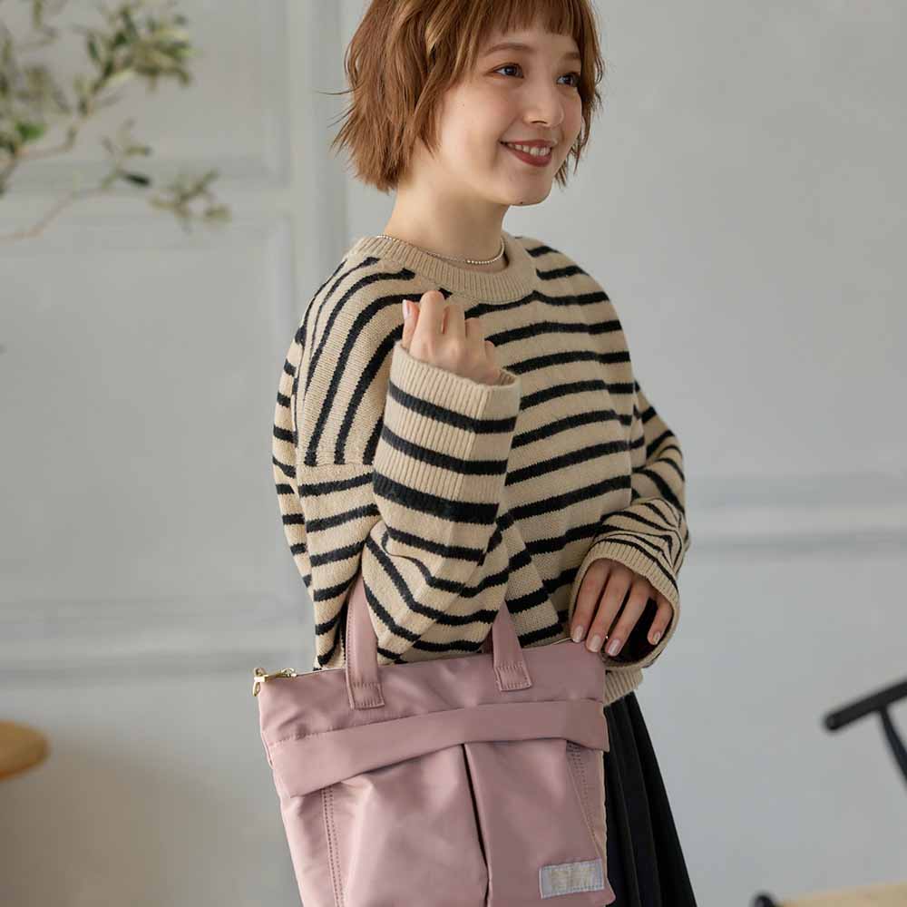2WAY HELMET Pink Shoulder Bag 0111