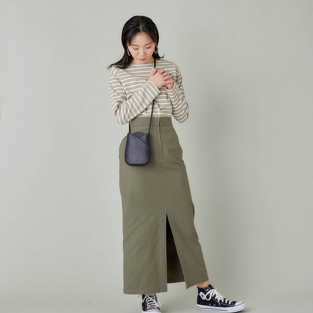 TULIP Black Shoulder Bag 3092