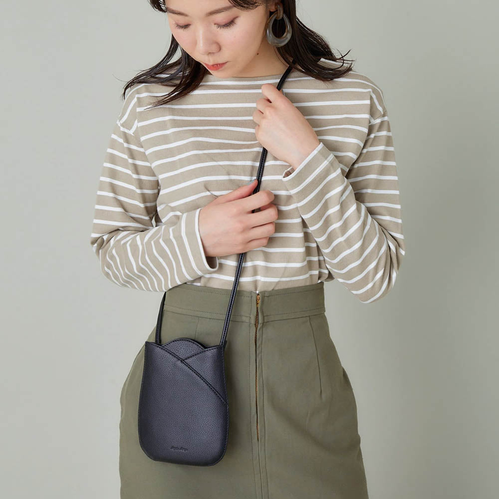 TULIP Black Shoulder Bag 3092
