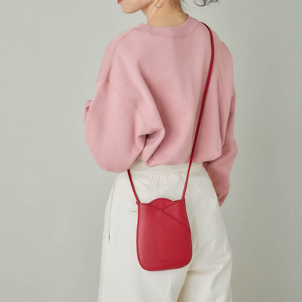 Red TULIP Crossbody Bag 3092