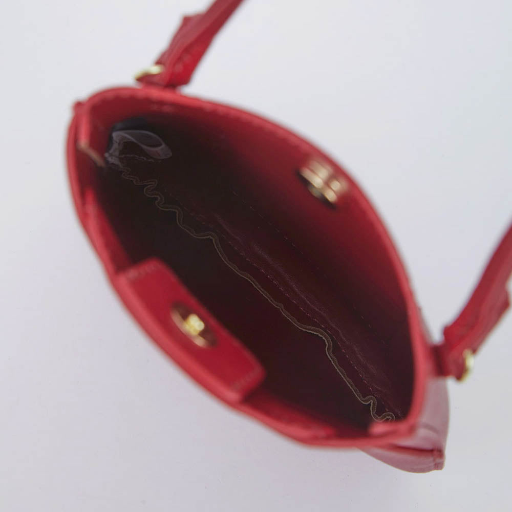 Red TULIP Crossbody Bag 3092