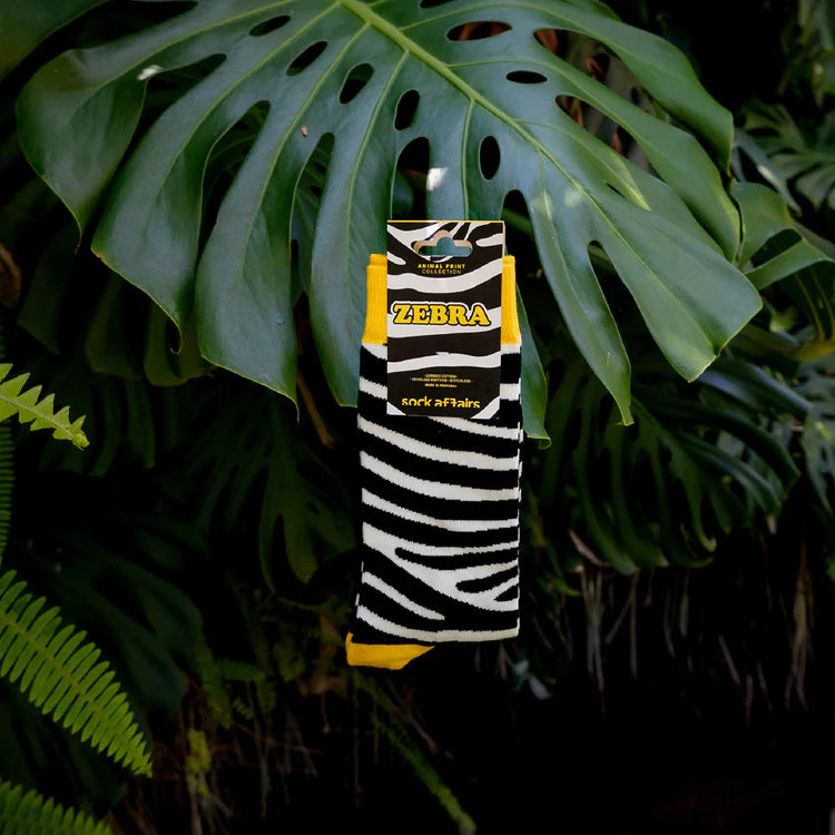 Zebra socks