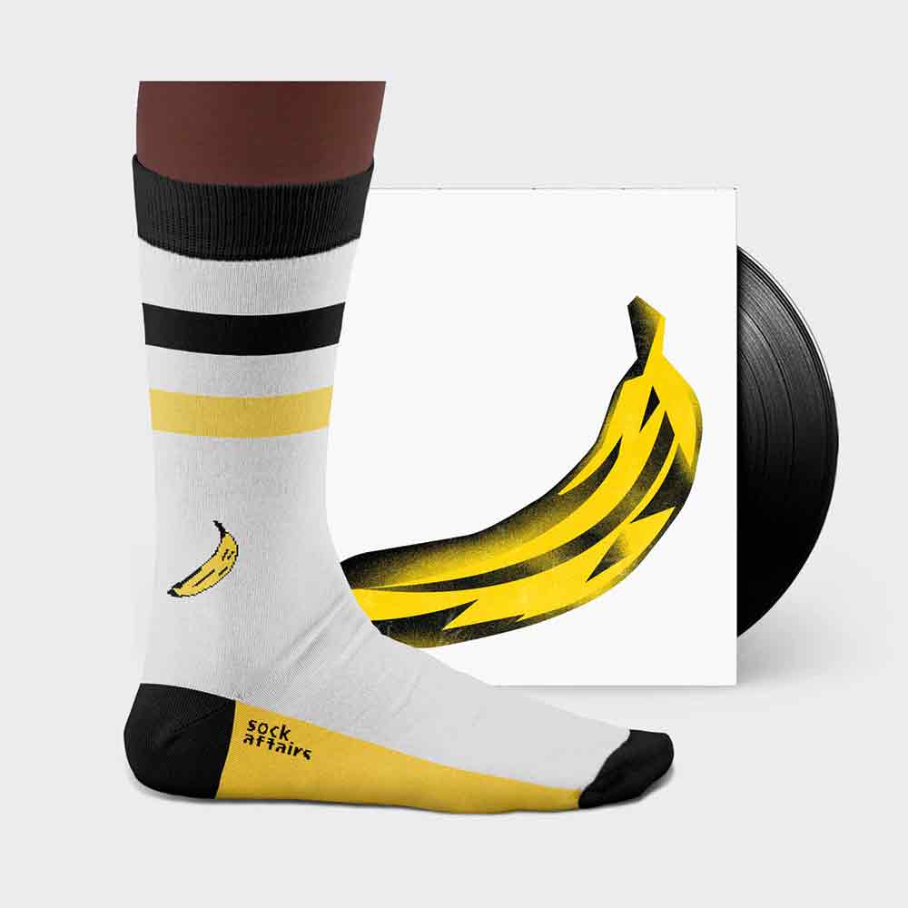 Velvet Underground socks L