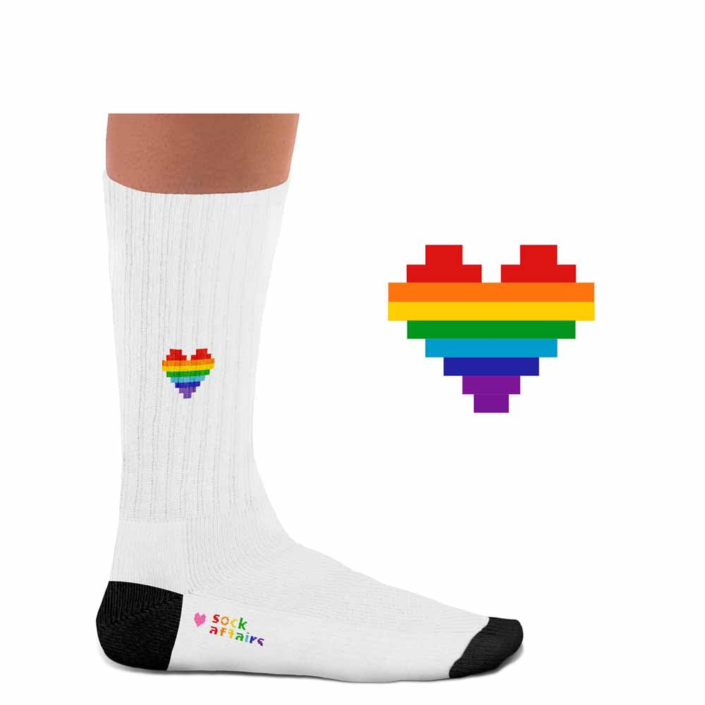 Pride Heart Socks