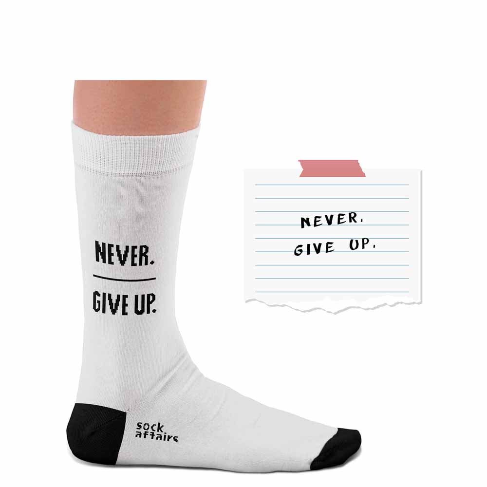 Socks don't give up L