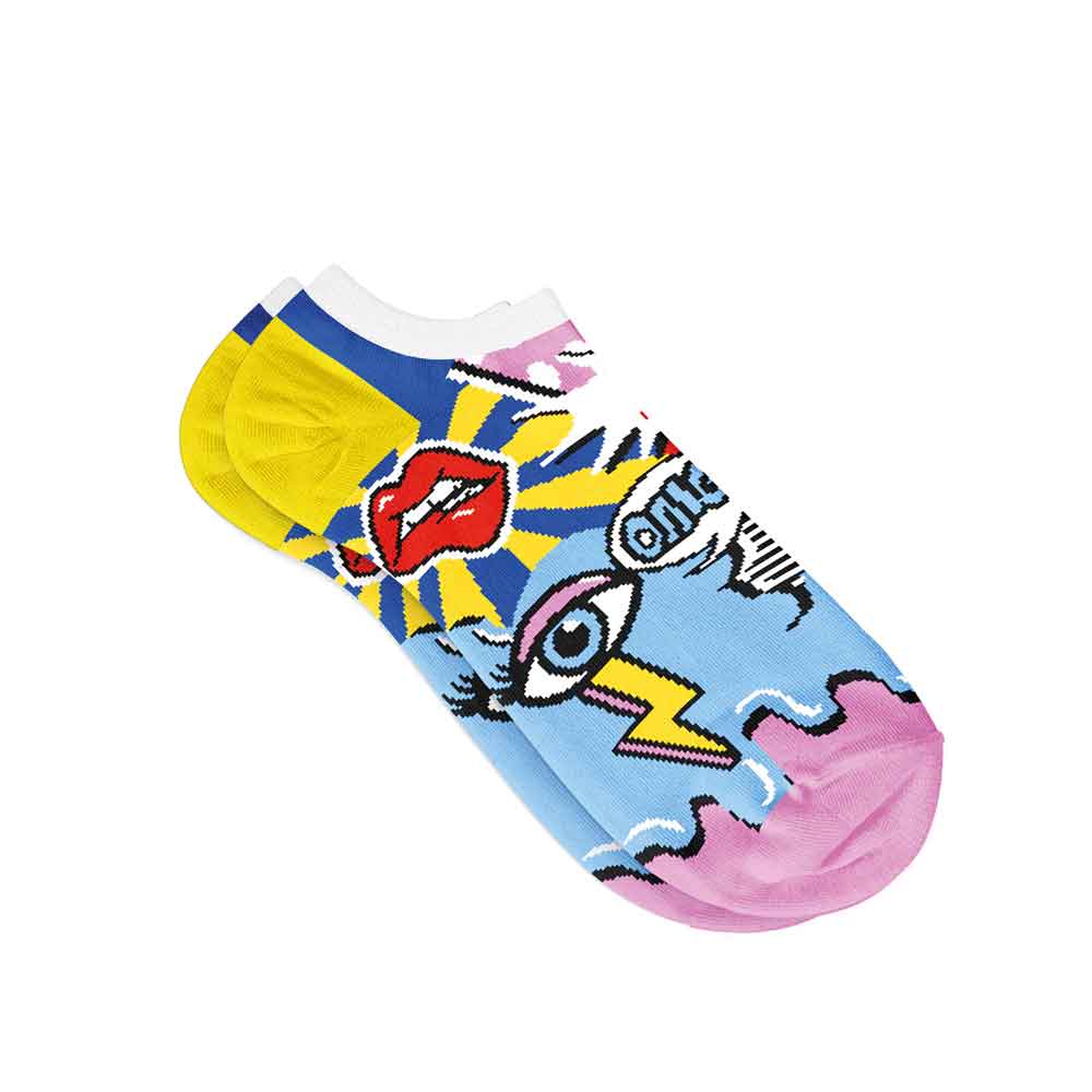 Pop Art Ankle Socks
