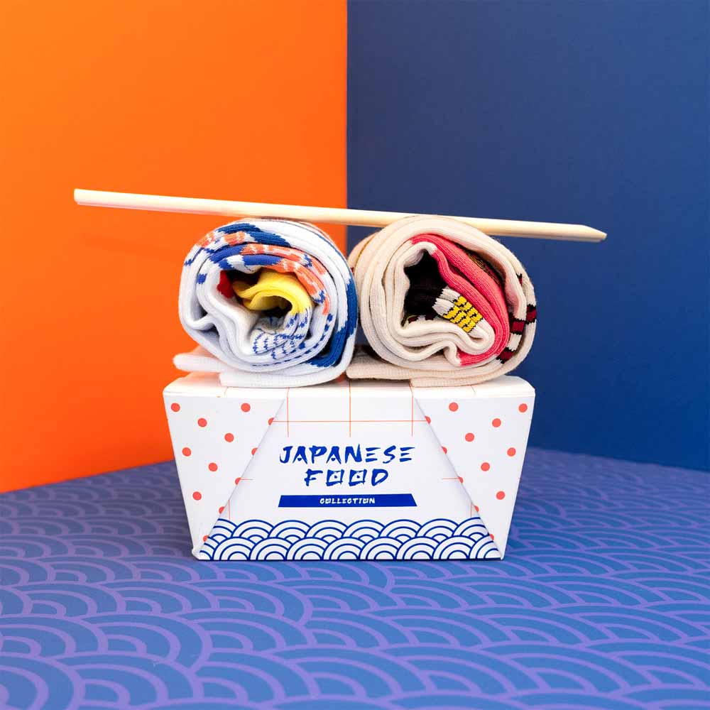 סט 2 גרביים סושי