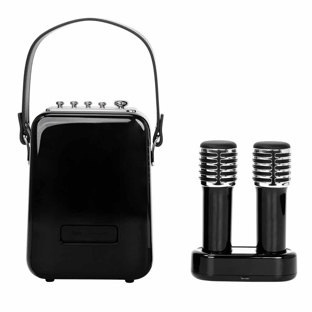 רמקול עם מיקרופון SongBird-HQ שחור