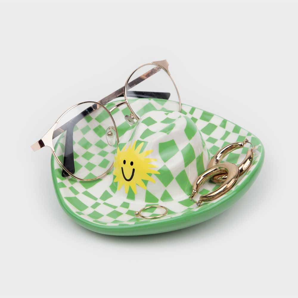 כובע ירוק, מגש תכשיטים - רודאו