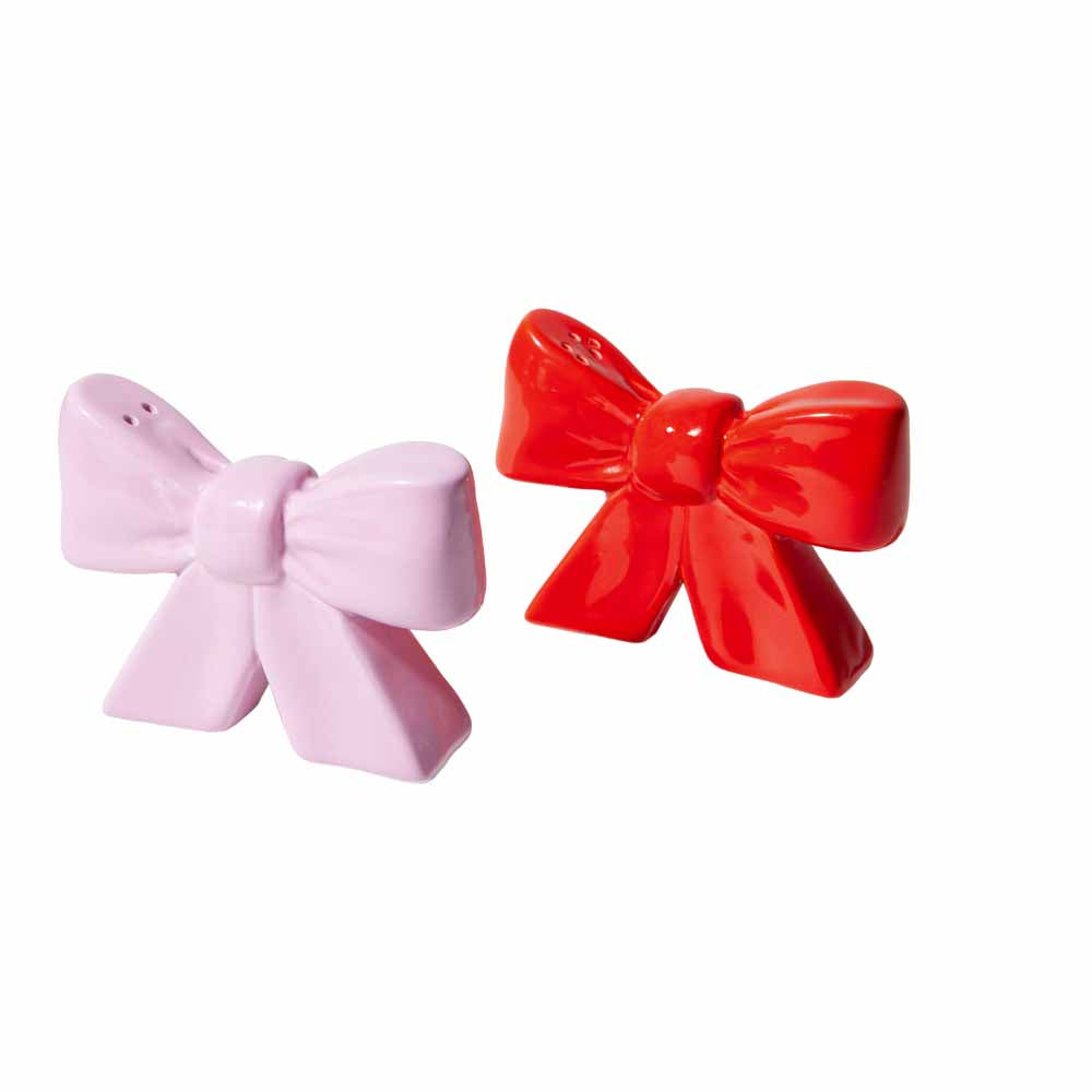 סט מלח פלפל ורוד אדום - פפיון