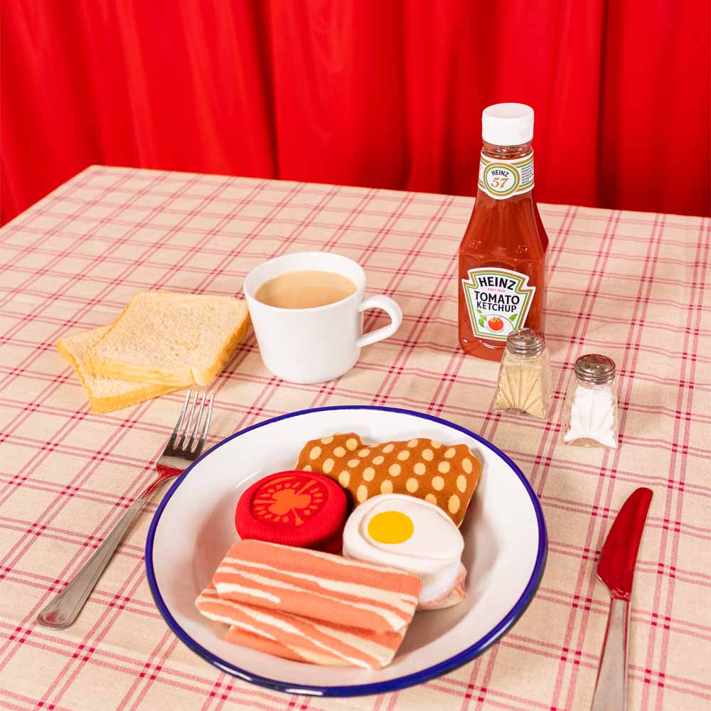 גרביים סט 2 זוגות, ארוחת בוקר