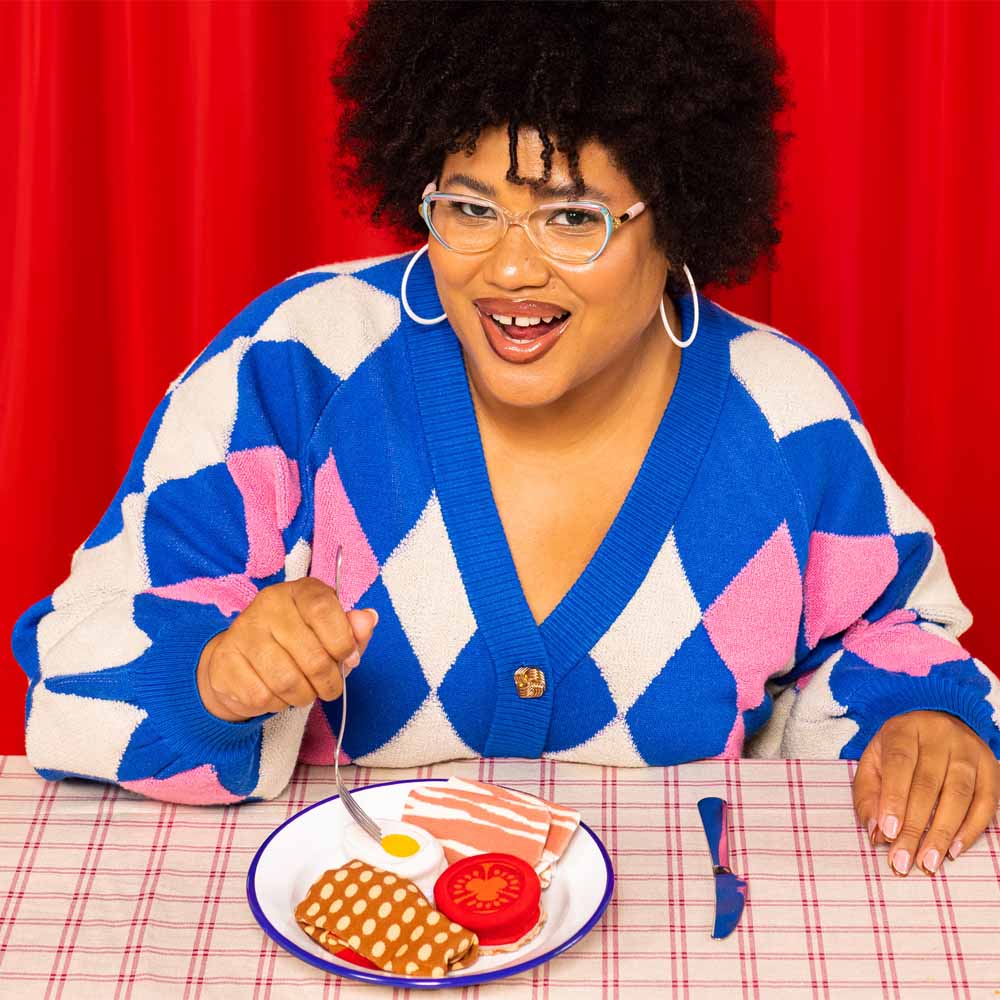 גרביים סט 2 זוגות, ארוחת בוקר