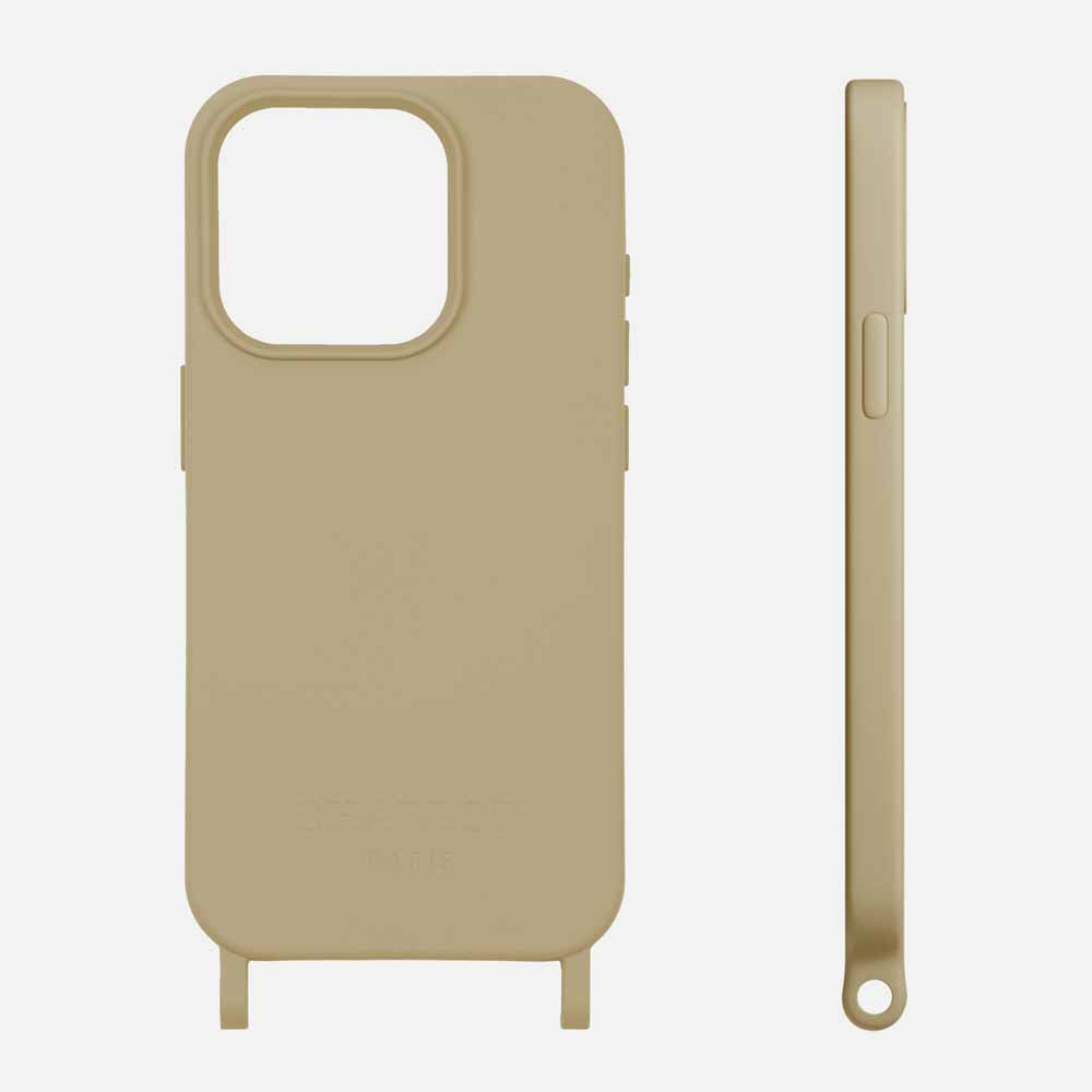 כיסוי לiphone 16 אפור-חום
