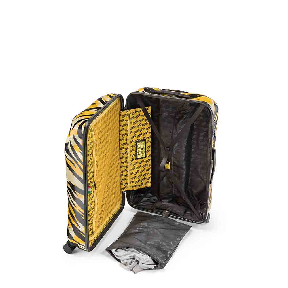 ICON L Leopard suitcase