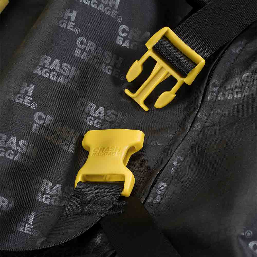 Suitcase STRIPE M Black