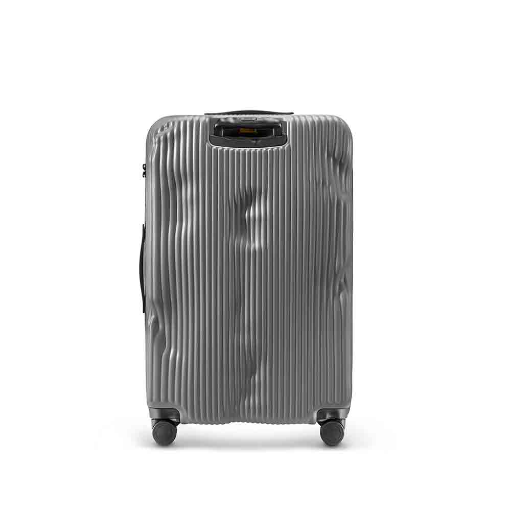STRIPE L Suitcase Gray