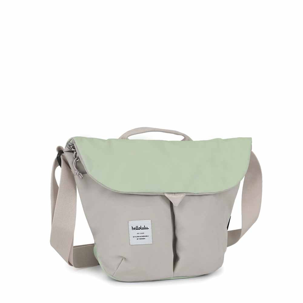 תיק צד KASEN מנטה/ אפור בהיר