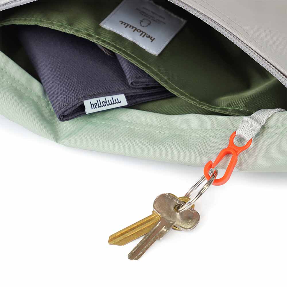 תיק צד קטן CANA מנטה/ אפור בהיר