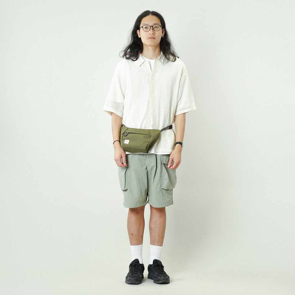 תיק צד קטן CORA ירוק זית