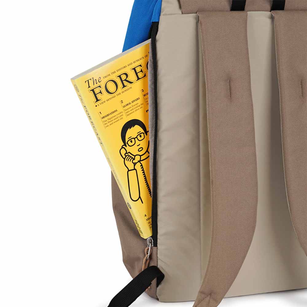 תיק גב SARO כחול / חום