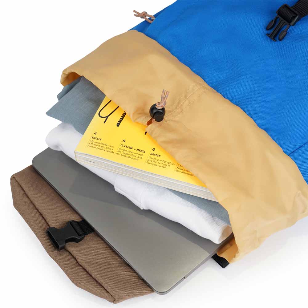 תיק גב SARO כחול / חום