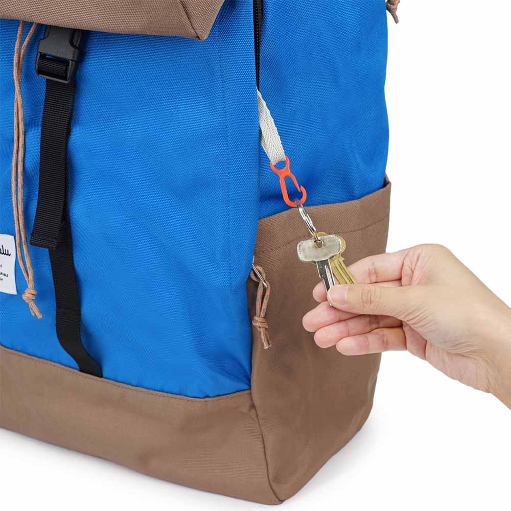 תיק גב SARO כחול / חום