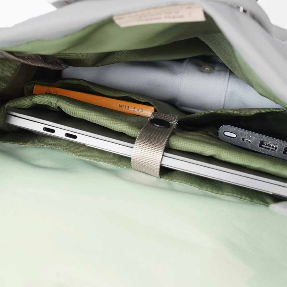 תיק גב KACY מנטה / אפור בהיר