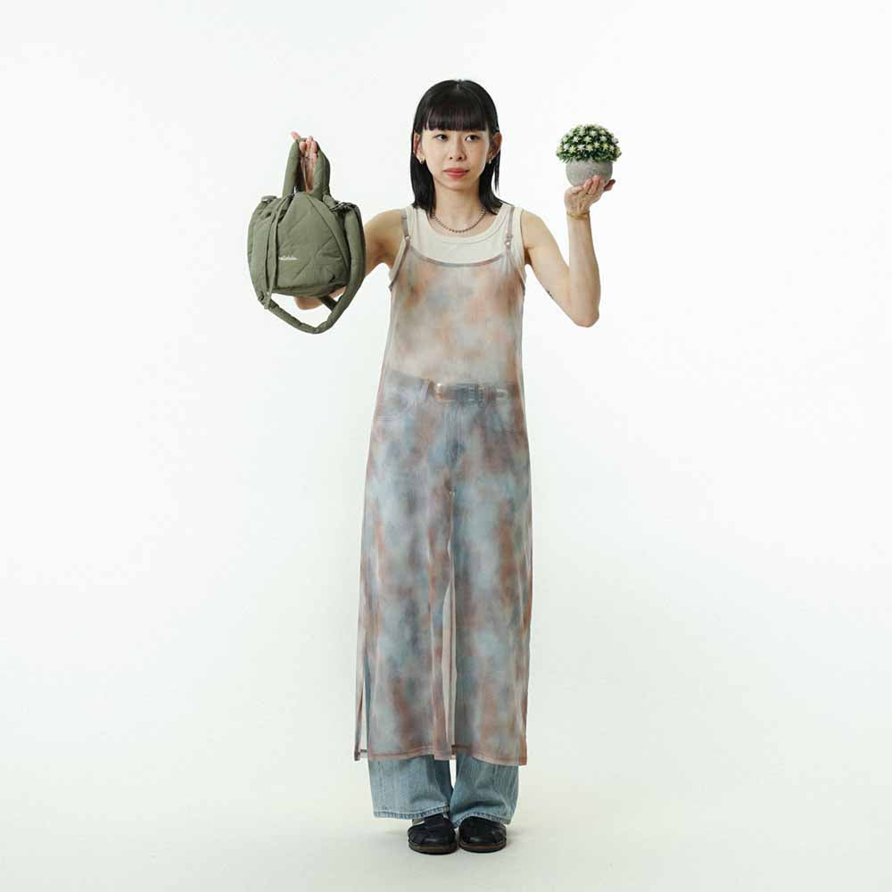 תיק צד CLIO דו צדדי ירוק