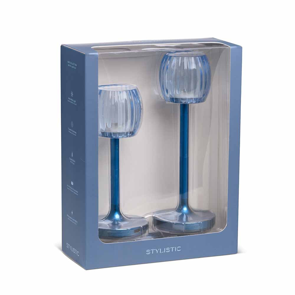 זוג מנורות BISTRO S+M כחול