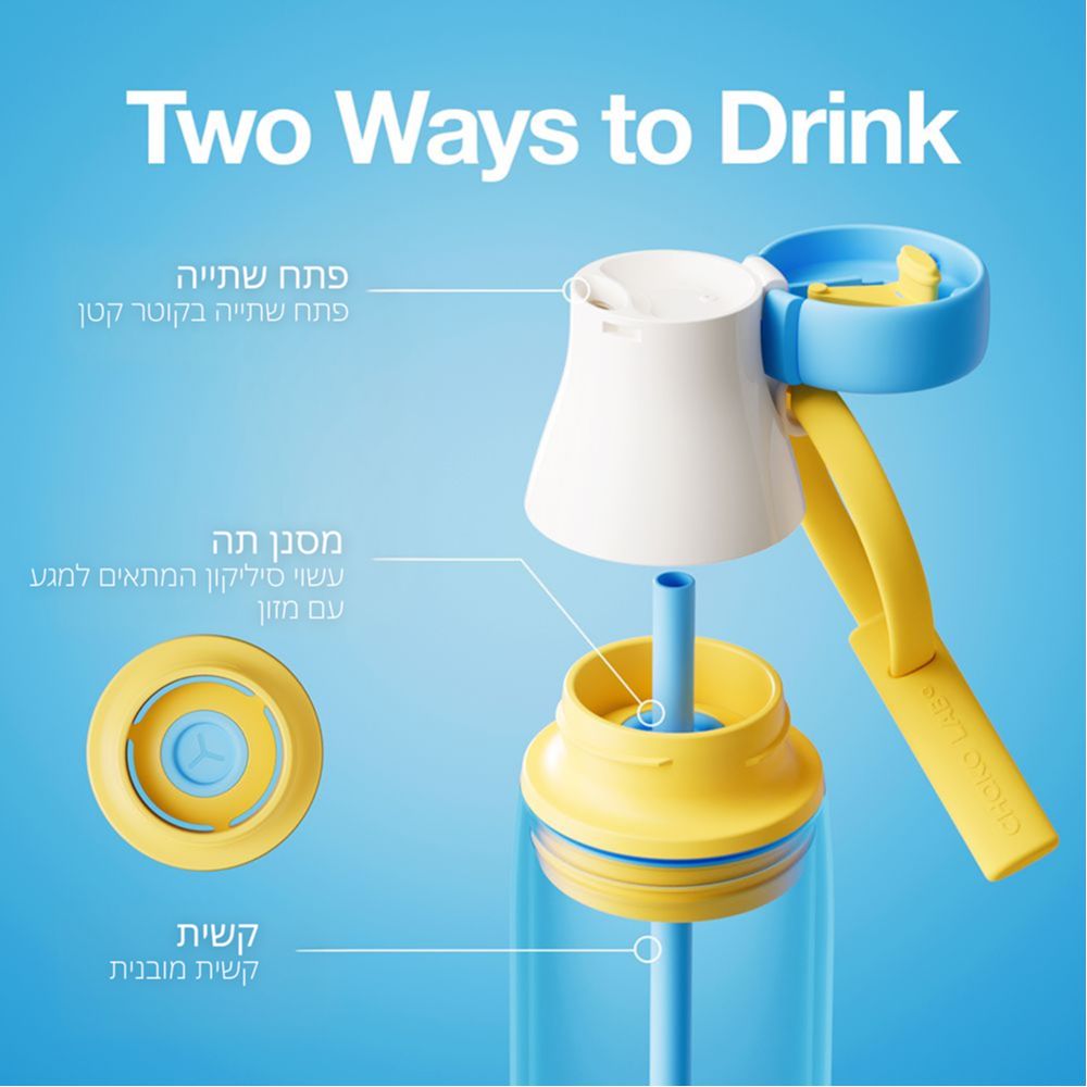 בקבוק MilkMate לבן 520 מ״ל