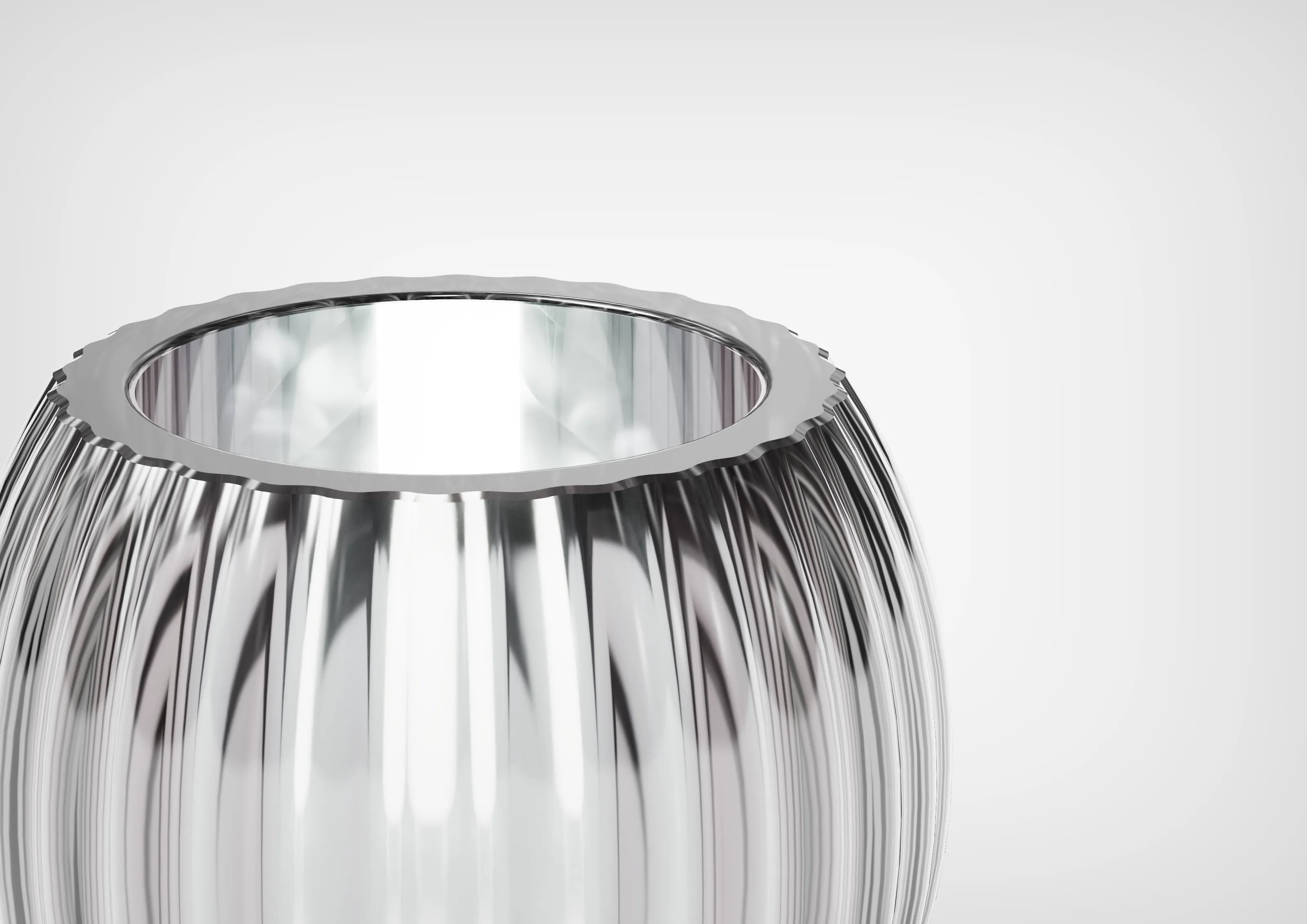 מנורה WAVES S אפור כהה