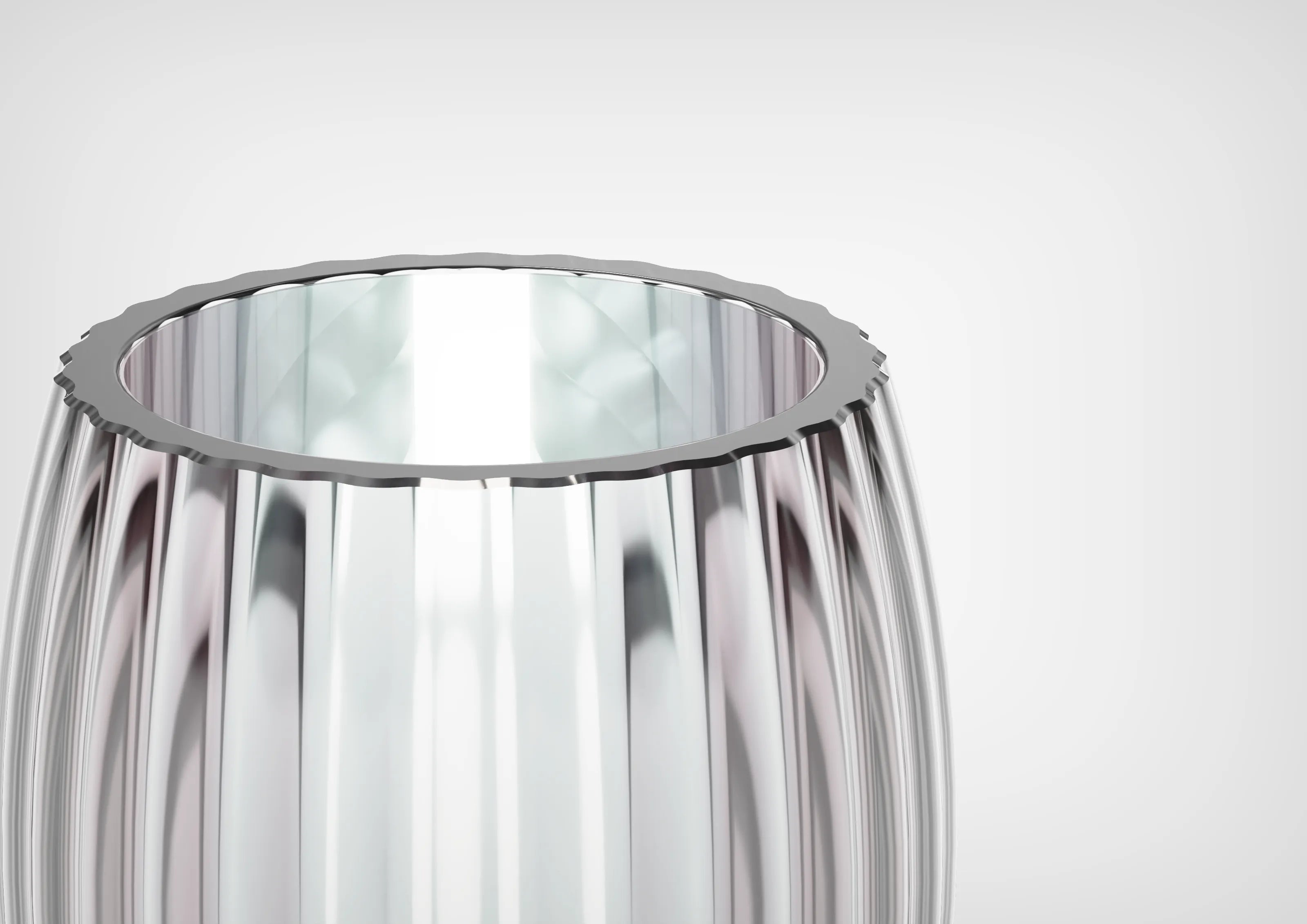 מנורה WAVES M לבן