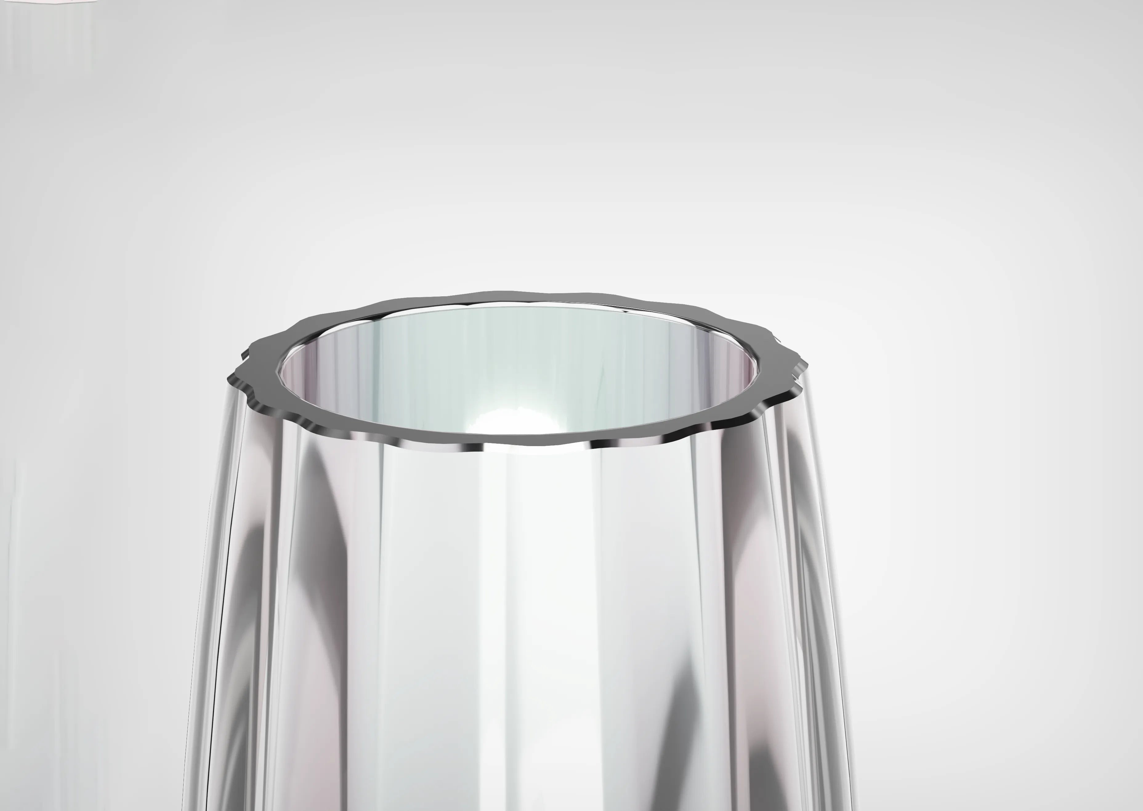 מנורה WAVES L אפור כהה