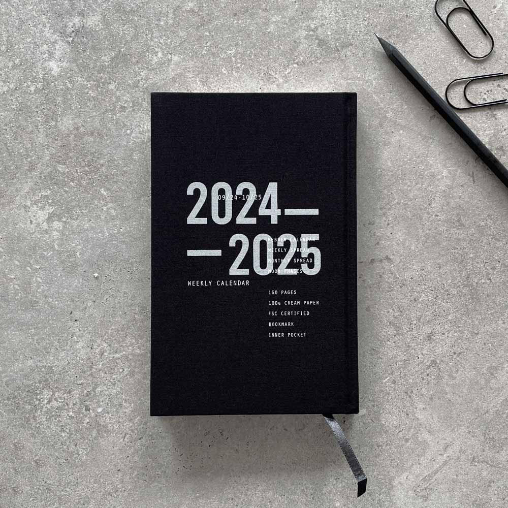 יומן שבועי שחור 2024/2025