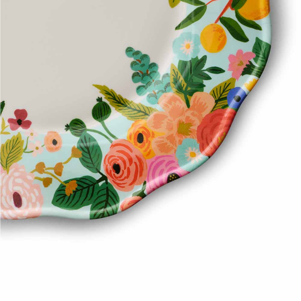 סט 4 צלחות עיקרית Garden Party