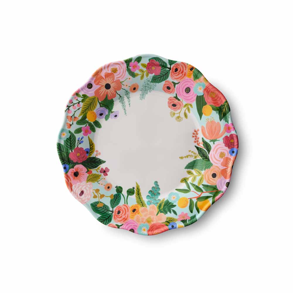 סט 4 צלחות עיקרית Garden Party