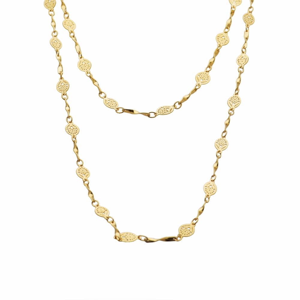 Vintage Basic Gold Necklace