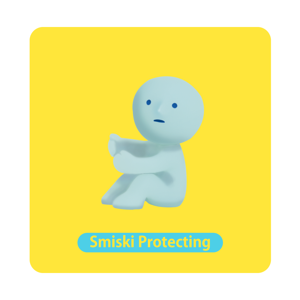 מחזיק מברשת שיניים יושב SMISKI