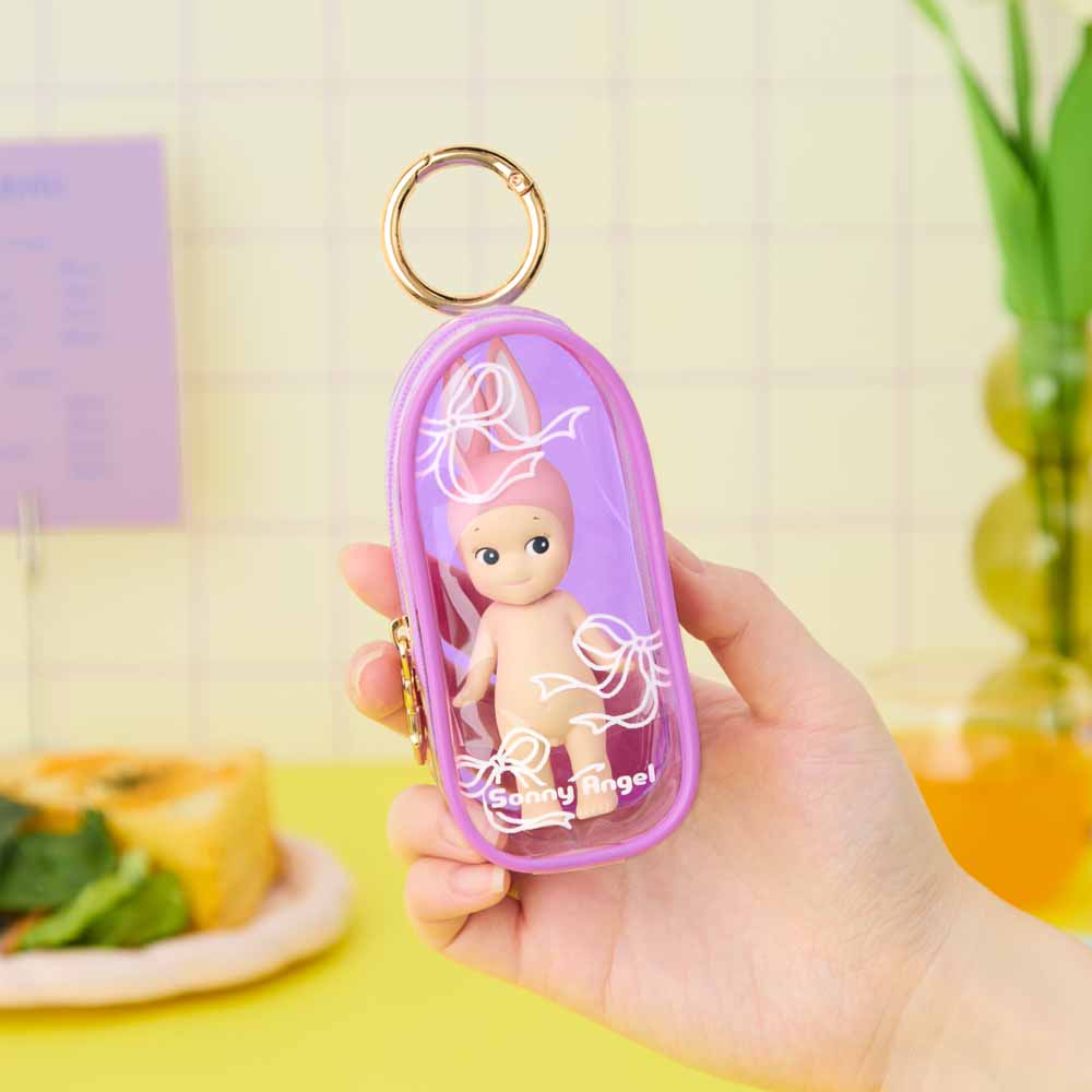 קייס שקוף לסוני אנג'ל סגול