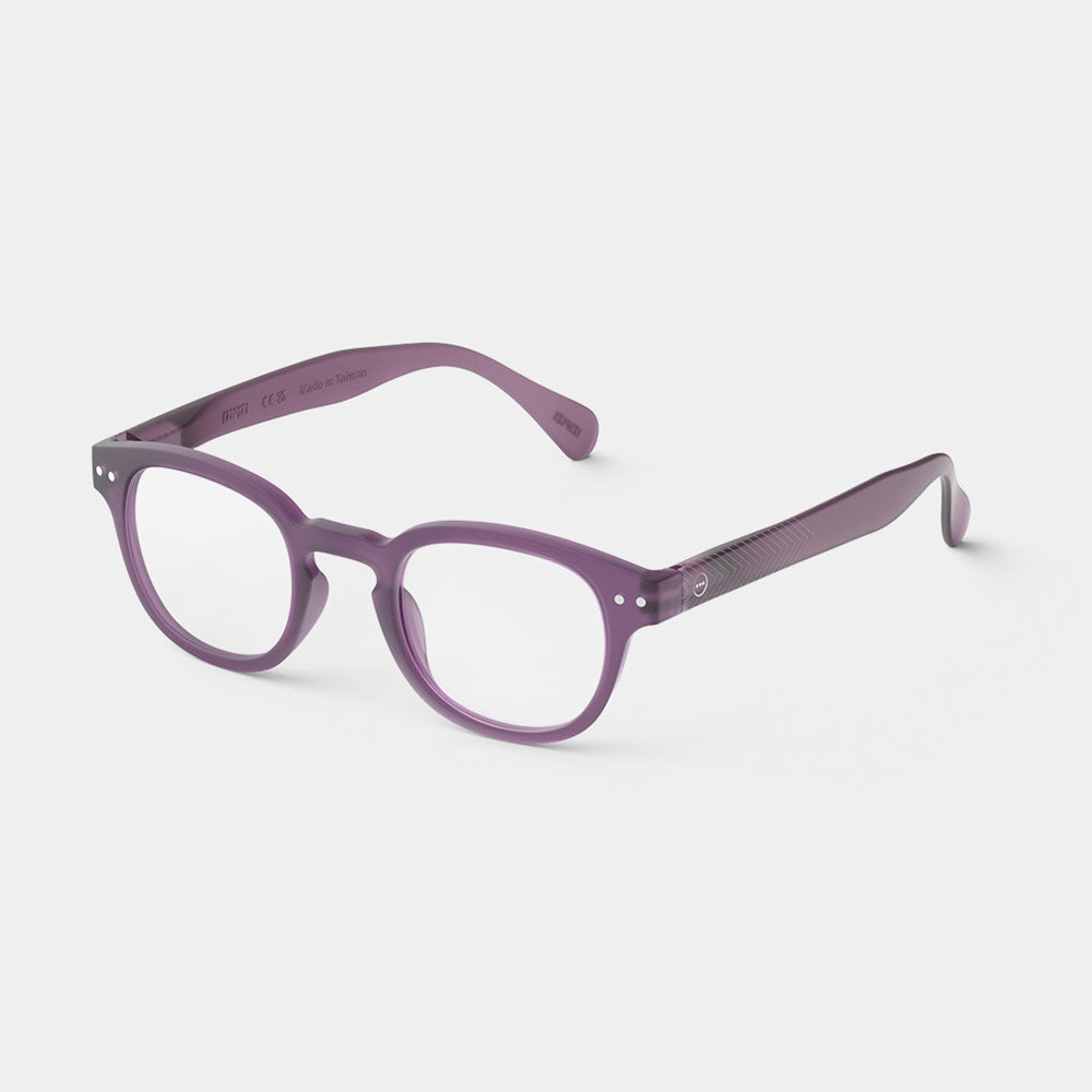Reading Glasses C Violet Scarf