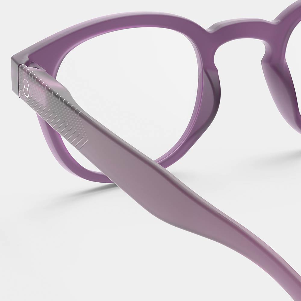 Reading Glasses C Violet Scarf