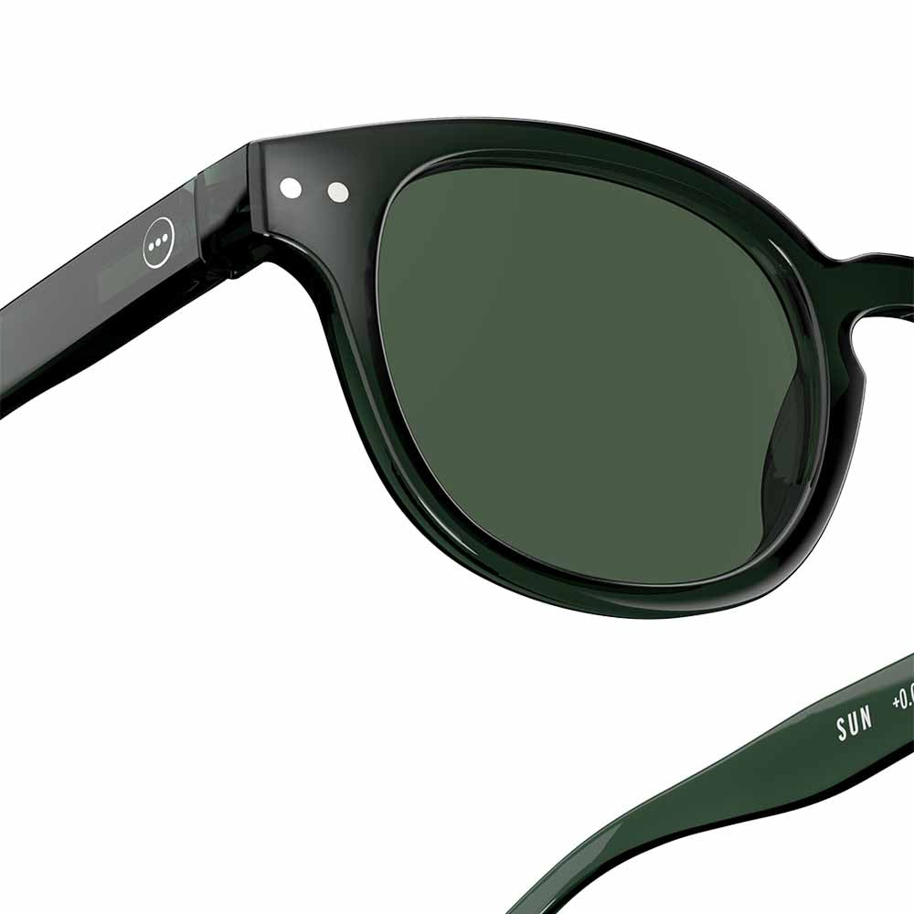 Bakelite Green C Sunglasses