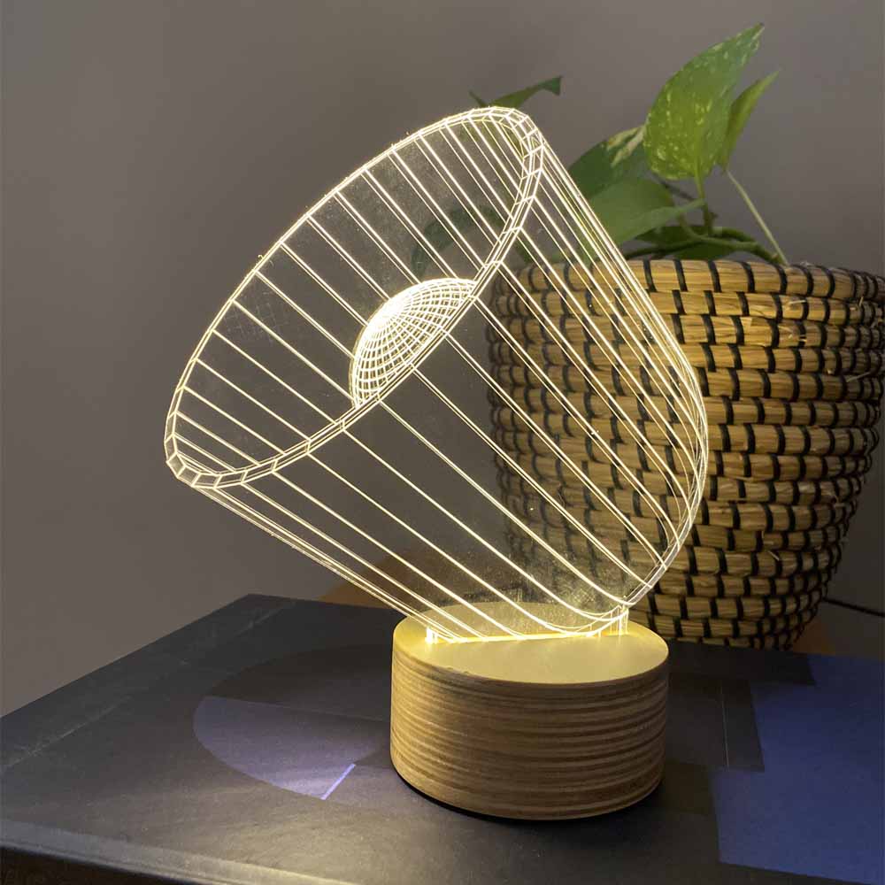 מנורה תלת מימד ספוטלייט