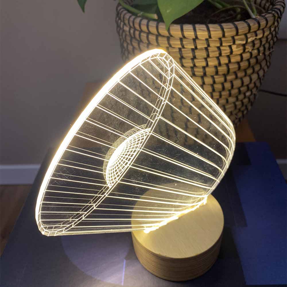 מנורה תלת מימד ספוטלייט