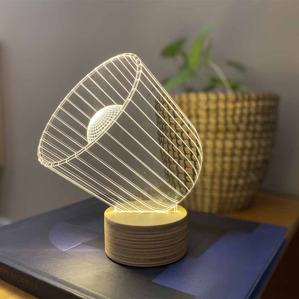 מנורה תלת מימד ספוטלייט