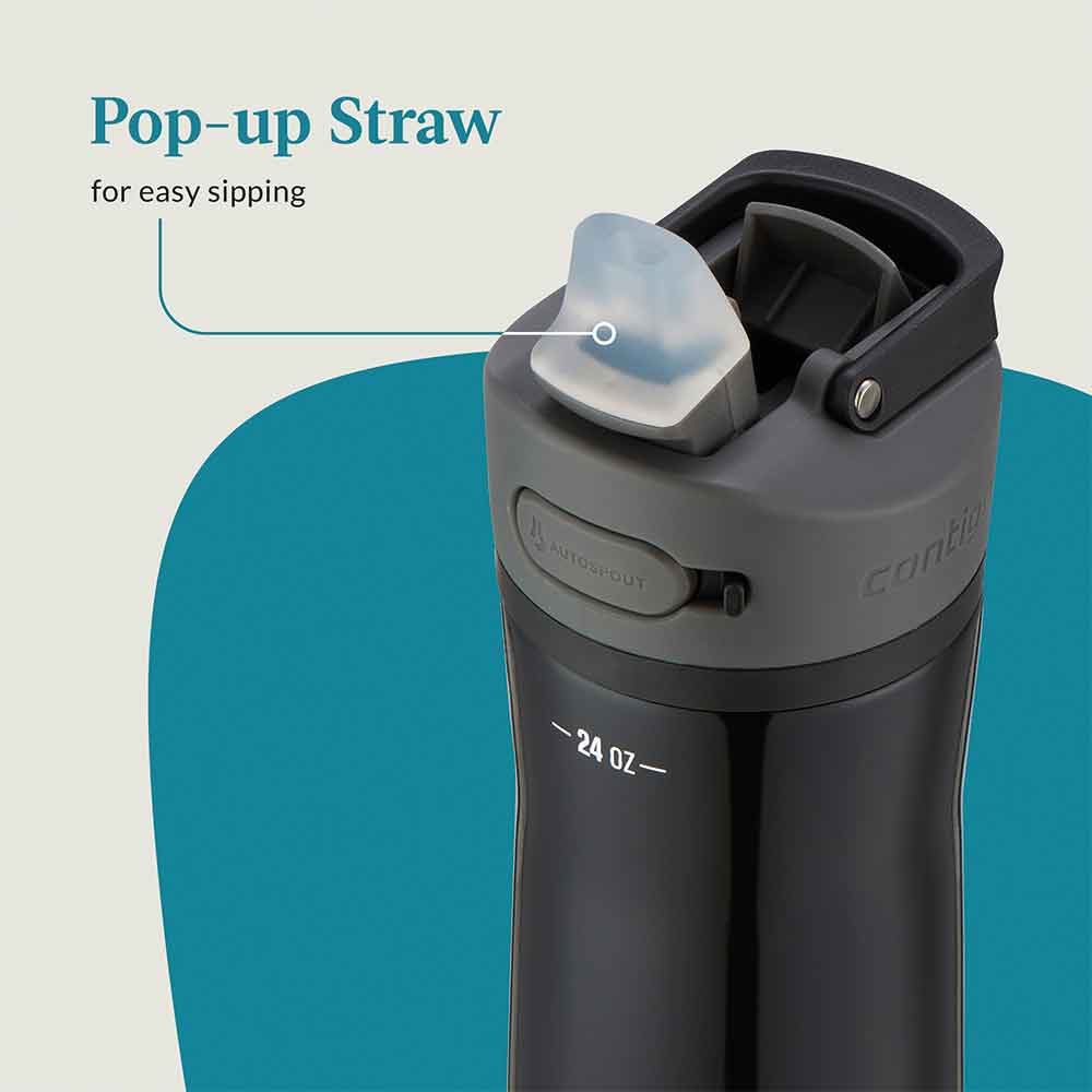 בקבוק מתכת ASHLAND CHILL 2.0 שחור 720 מ"ל