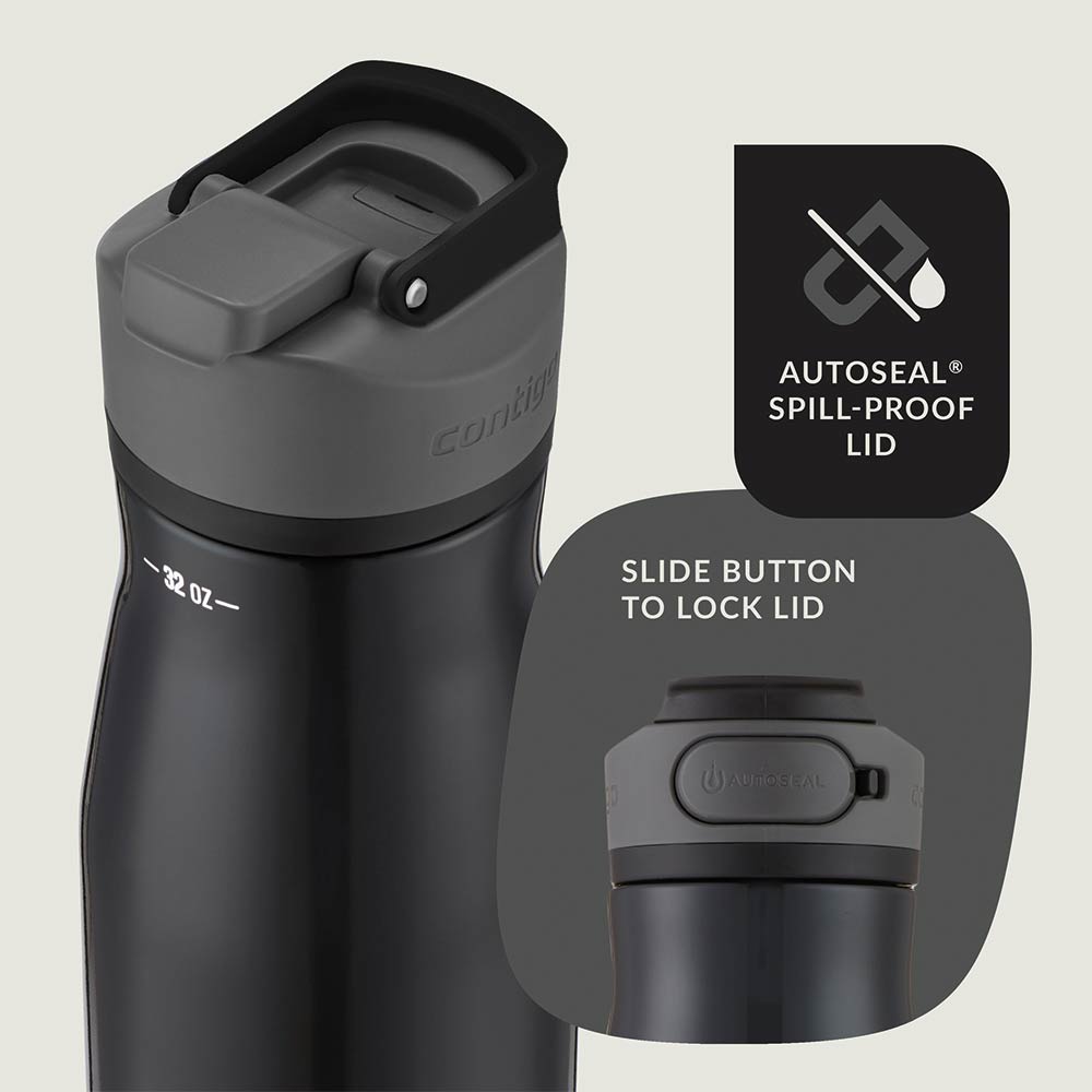 בקבוק מתכת CORTLAND CHILL 2.0 שחור 950 מ"ל