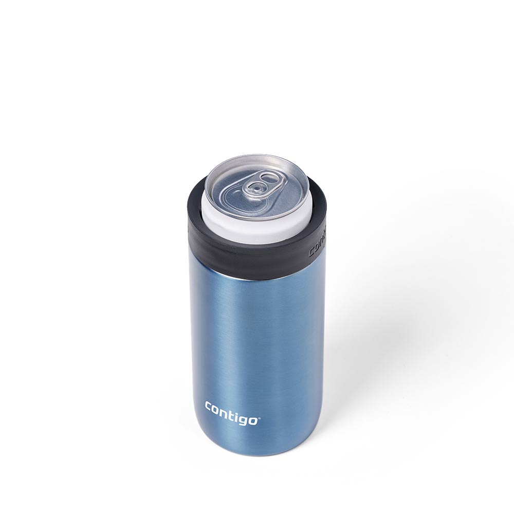 RIVER NORTH Stainless Steel Mug, Glossy Blue, 360 ml